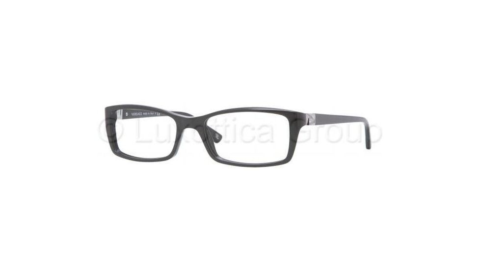 Versace VE3152 Eyeglass Frames GB1-5317 - Shiny Black 