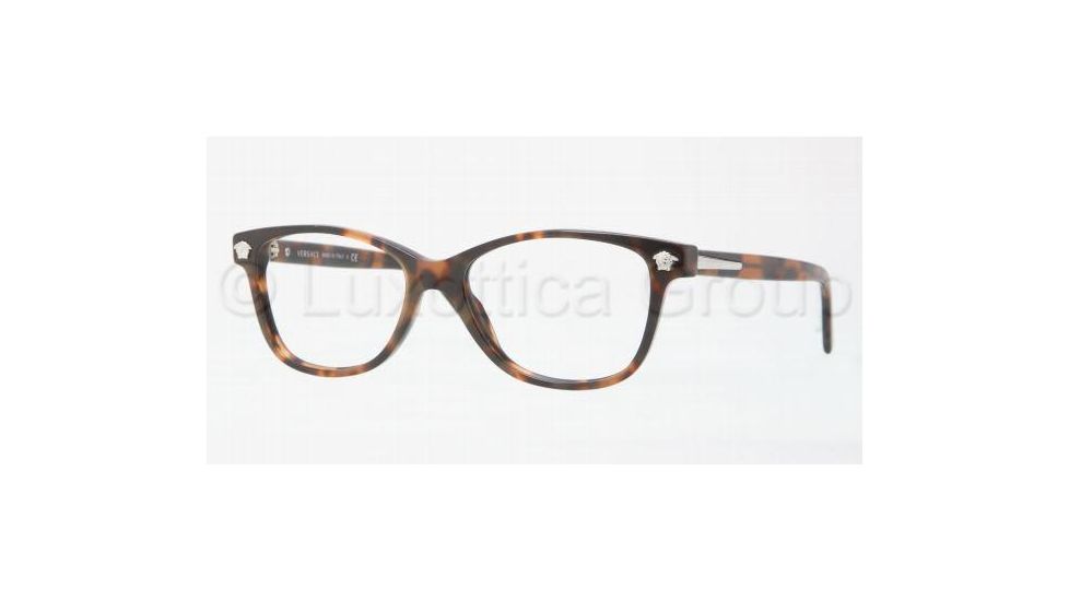 Versace VE3153 Eyeglass Frames 944-5116 - Dark Havana 