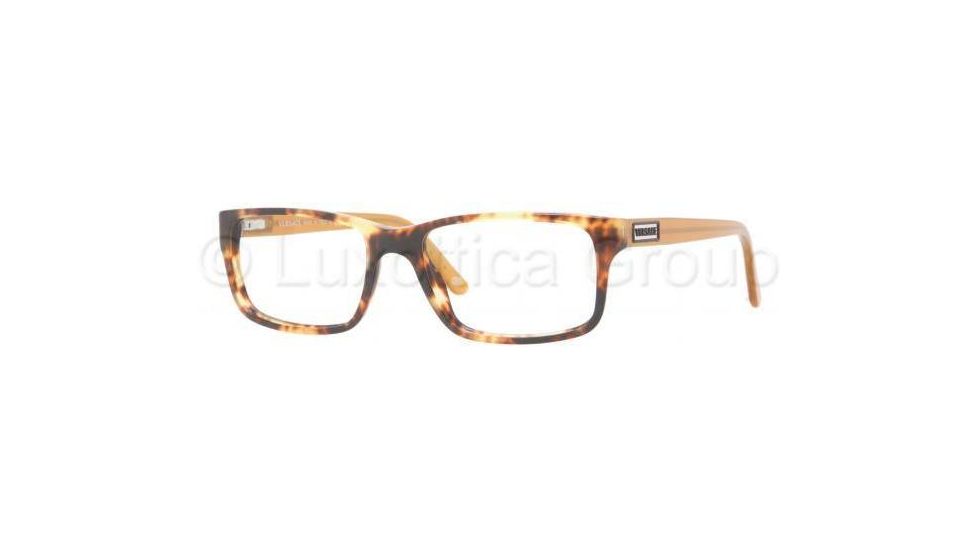 Versace VE3154 Progressive Prescription Eyeglasses 954-5217 - Havana Frame