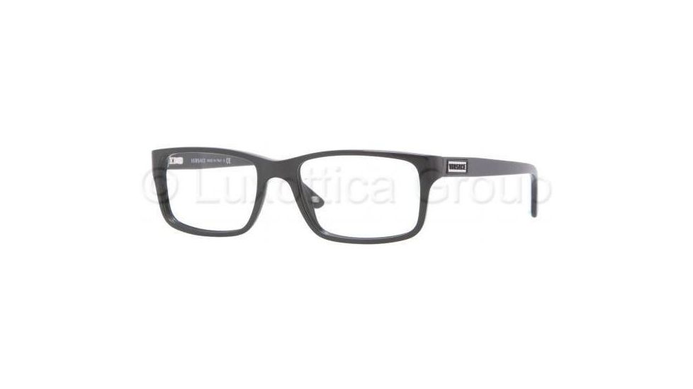 Versace VE3154 Progressive Prescription Eyeglasses GB1-5417 - Shiny Black Frame