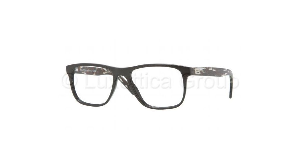 Versace VE3162 Bifocal Prescription Eyeglasses GB1-5217 - Shiny Black Frame
