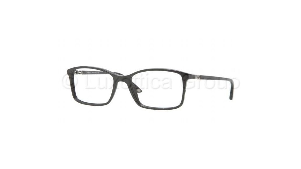 Versace VE3163 Bifocal Prescription Eyeglasses GB1-5217 - Shiny Black Frame