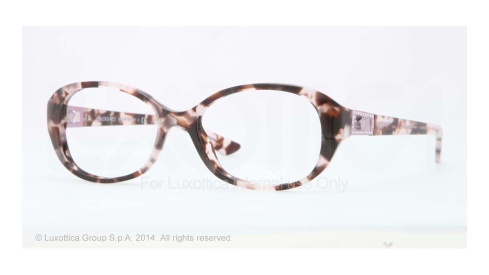Versace VE3179BA Eyeglass Frames 999-54 - Pink Havana Frame
