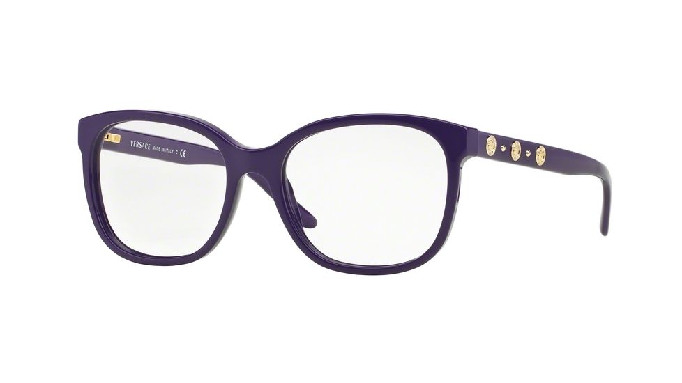 Versace VE3203 Bifocal Prescription Eyeglasses 5120-51 - Violet Frame