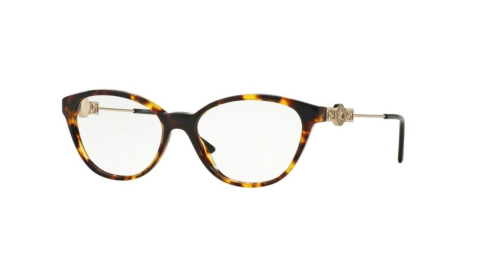Versace VE3215 Bifocal Prescription Eyeglasses 5148-52 - Havana Frame