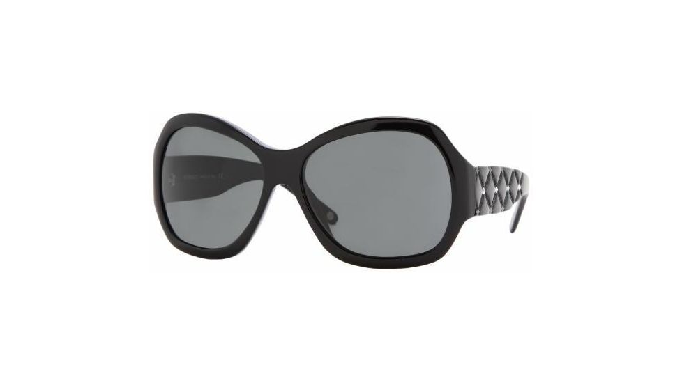 Versace VE4154B #GB1/87 - Black Frame, Gray Lenses