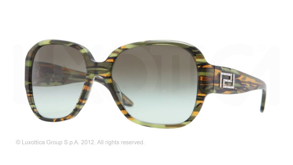 Versace VE4238B Bifocal Prescription Sunglasses VE4238B-811-8E-58 - Lens Diameter 58 mm, Frame Color Military Green