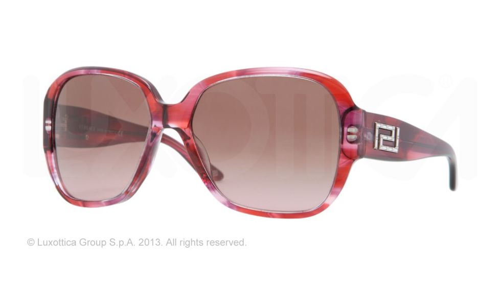 Versace VE4238B Bifocal Prescription Sunglasses VE4238B-927-14-58 - Lens Diameter 58 mm, Lens Diameter 58 mm, Frame Color Striped Pink