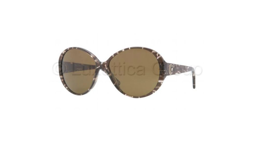 Versace VE4239 Sunglasses 969/73-5815 - Brown Glitter Frame, Brown Lenses