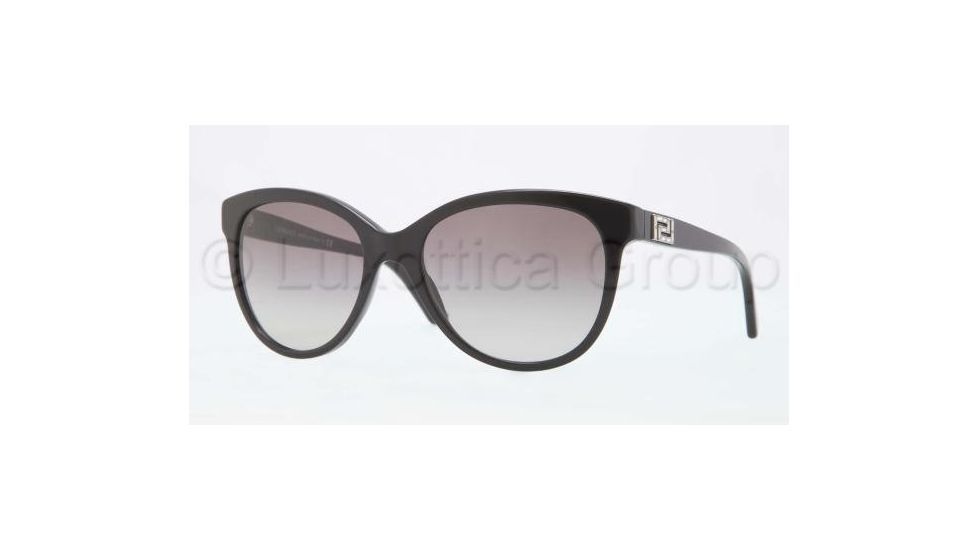 Versace VE4246B Sunglasses GB1/11-5618 - Black Frame, Grey Gradient Lenses