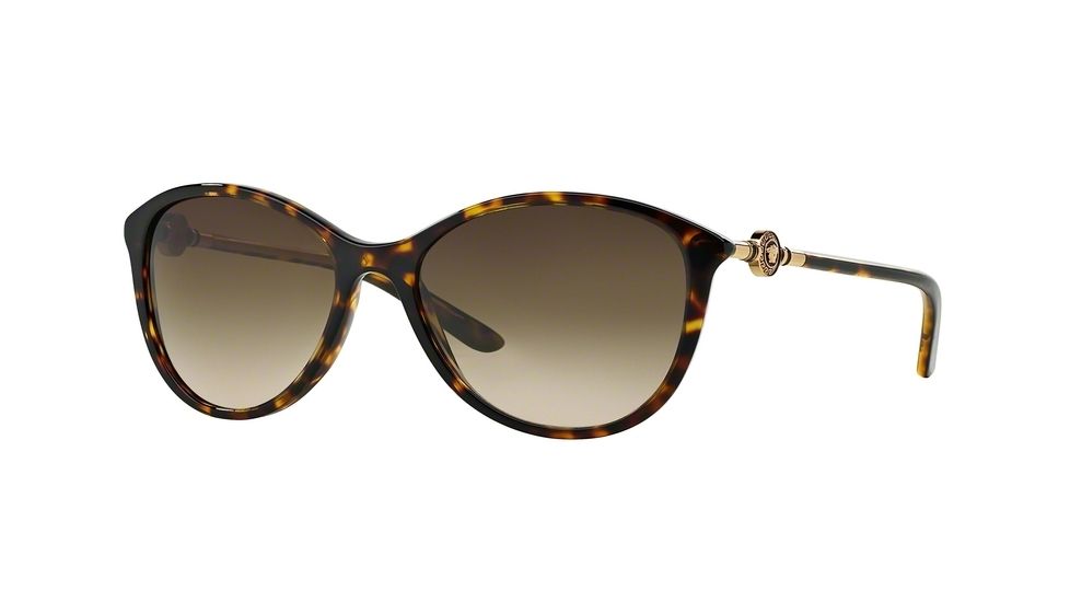 Versace VE4251 Single Vision Prescription Sunglasses VE4251-108-13-57 - Lens Diameter 57 mm, Frame Color Havana