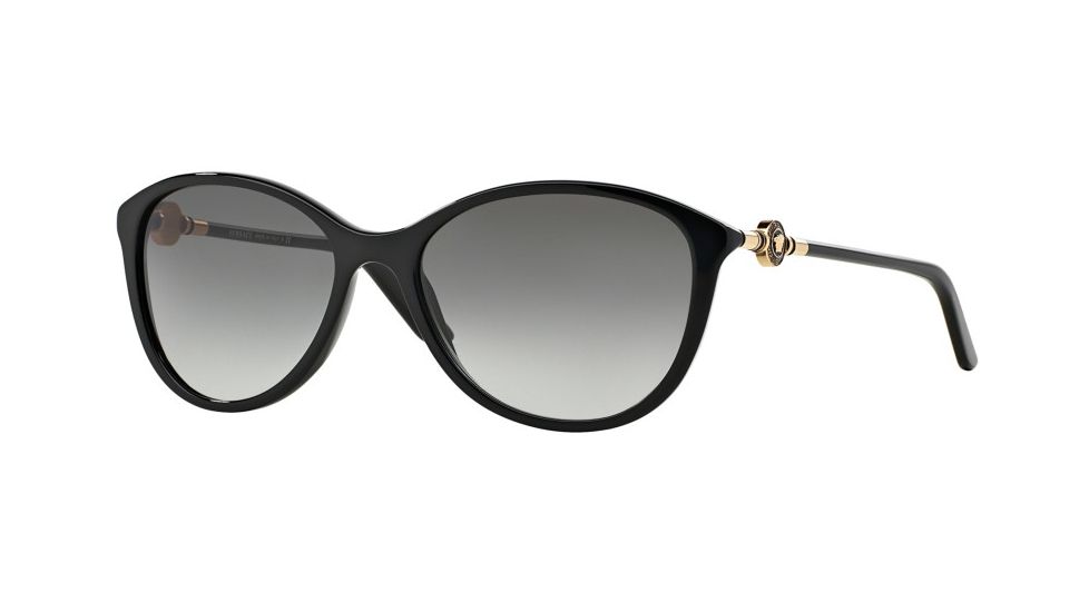 Versace VE4251 Single Vision Prescription Sunglasses VE4251-GB1-11-57 - Lens Diameter 57 mm, Lens Diameter 57 mm, Frame Color Black