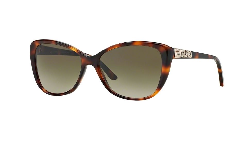 Versace VE4264B Progressive Prescription Sunglasses VE4264B-506113-57 - Lens Diameter 57 mm, Frame Color Havana