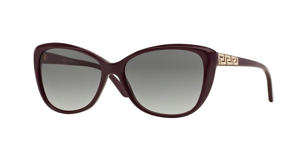 Versace VE4264B Progressive Prescription Sunglasses VE4264B-506611-57 - Lens Diameter 57 mm, Frame Color Eggplant