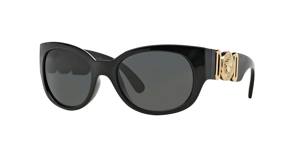 Versace VE4265 Progressive Prescription Sunglasses VE4265-GB1-87-57 - Lens Diameter 57 mm, Frame Color Black