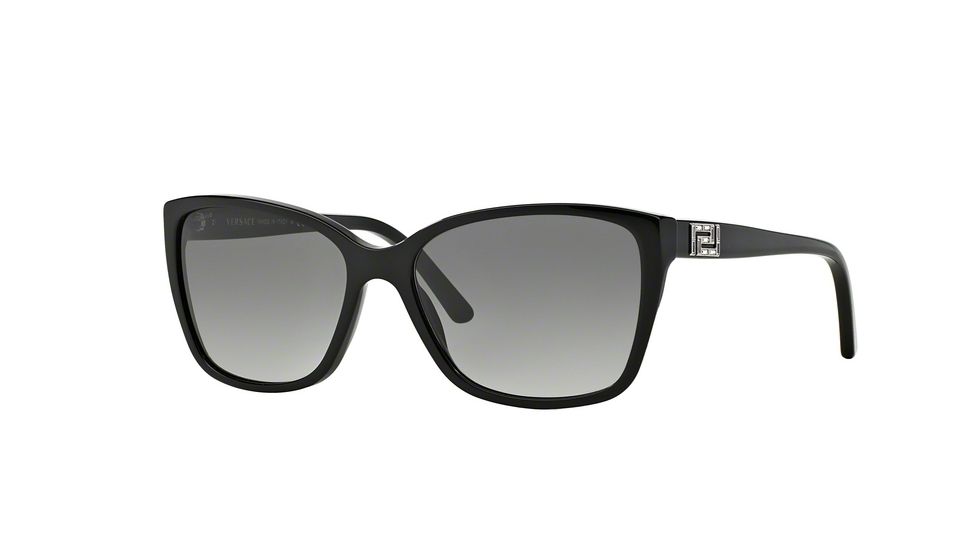 Versace VE4268B Single Vision Prescription Sunglasses VE4268B-GB1-11-57 - Lens Diameter 57 mm, Frame Color Black