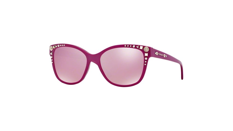 Versace VE4270 Bifocal Prescription Sunglasses VE4270-50677V-56 - Lens Diameter 56 mm, Frame Color Cyclamen