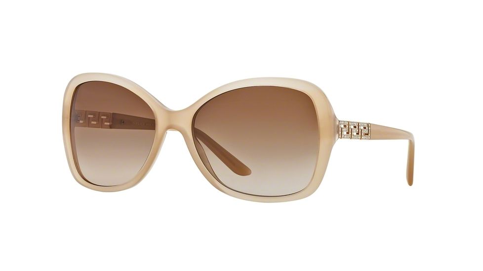 Versace VE4271B Progressive Prescription Sunglasses VE4271B-503913-58 - Lens Diameter 58 mm, Frame Color Opal Beige