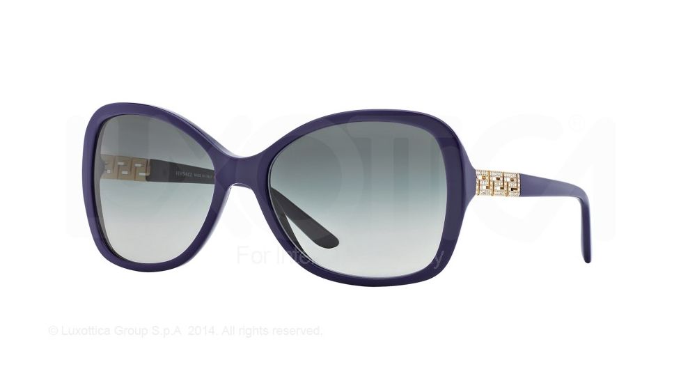 Versace VE4271BA Progressive Prescription Sunglasses VE4271BA-506411-58 - Lens Diameter 58 mm, Frame Color Eggplant