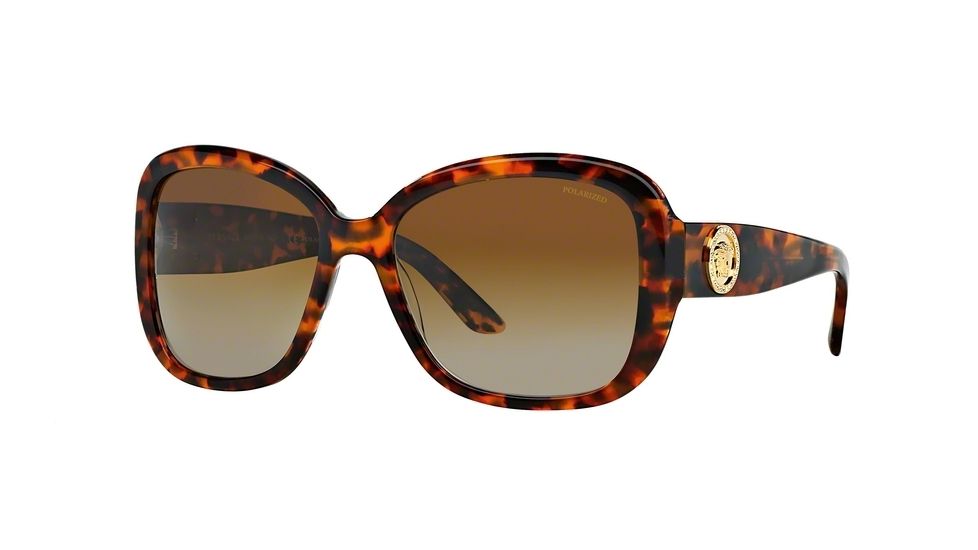 Versace VE4278B Bifocal Prescription Sunglasses VE4278B-5116T5-57 - Lens Diameter 57 mm, Frame Color Avana/animalier Brown