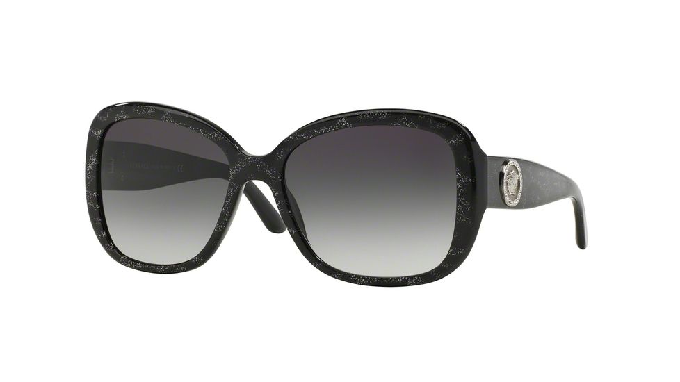 Versace VE4278B Bifocal Prescription Sunglasses VE4278B-51368G-57 - Lens Diameter 57 mm, Frame Color Animalier Black/black