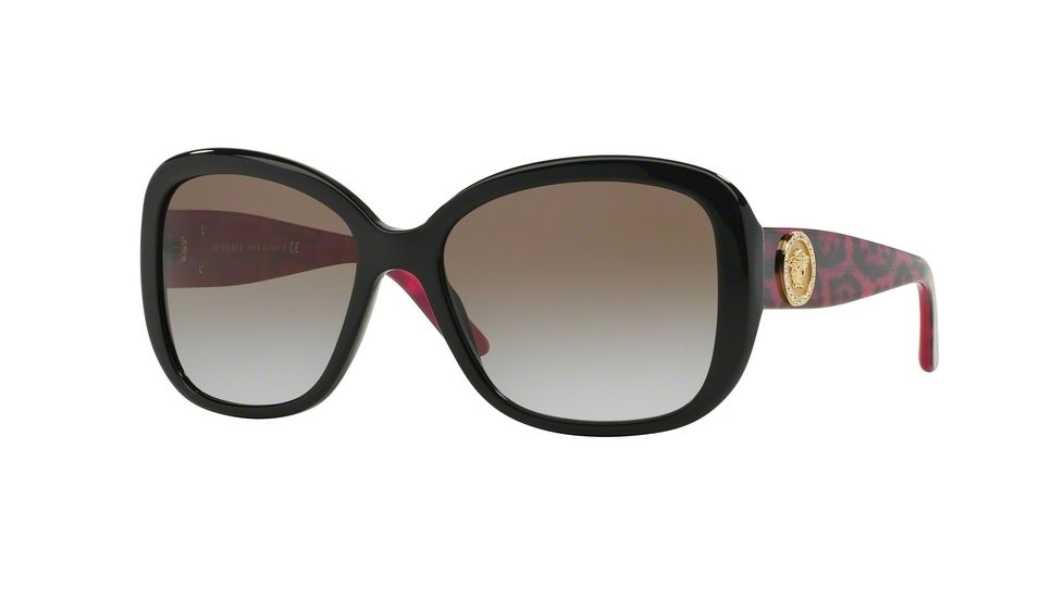 Versace VE4278B Bifocal Prescription Sunglasses VE4278B-GB1-68-57 - Lens Diameter 57 mm, Frame Color Black