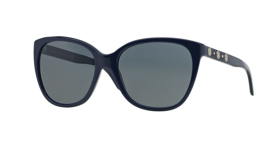 Versace VE4281 Progressive Prescription Sunglasses VE4281-510787-57 - Lens Diameter 57 mm, Frame Color Blue