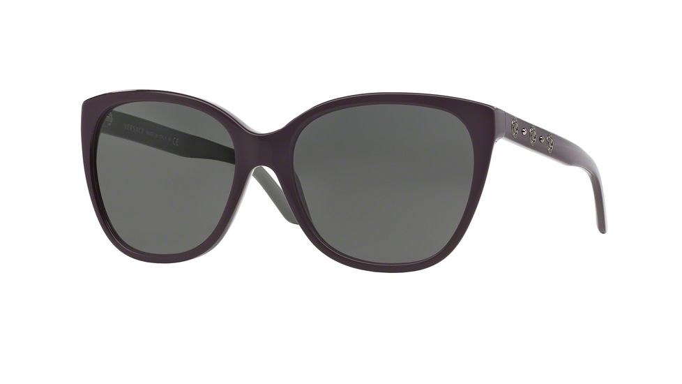 Versace VE4281 Progressive Prescription Sunglasses VE4281-512887-57 - Lens Diameter 57 mm, Frame Color Violet/Grey