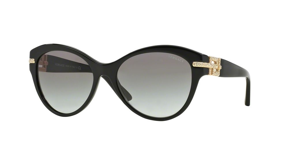 Versace VE4283B Progressive Prescription Sunglasses VE4283B-GB1-11-57 - Lens Diameter 57 mm, Frame Color Black