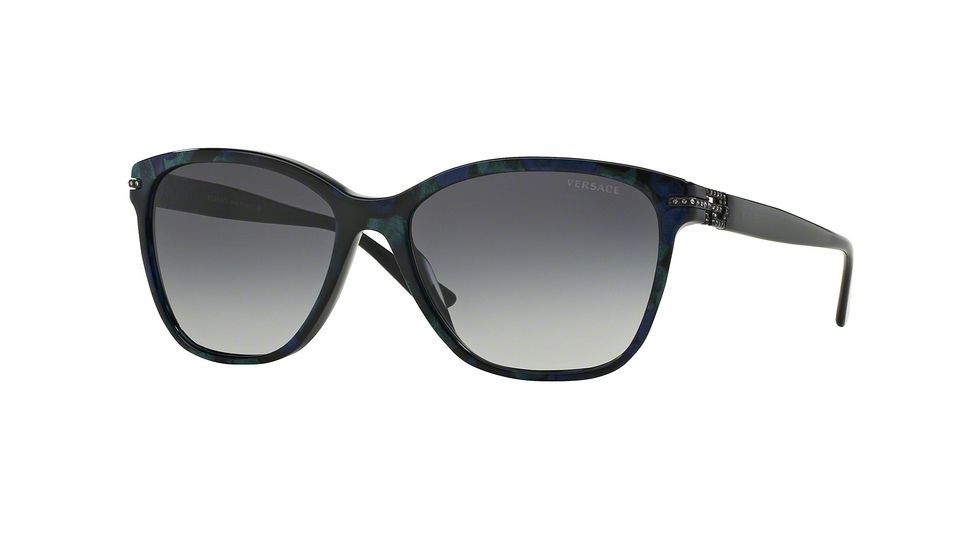 Versace VE4290B Single Vision Prescription Sunglasses VE4290B-51278G-57 - Lens Diameter 57 mm, Frame Color Marble Multicolr