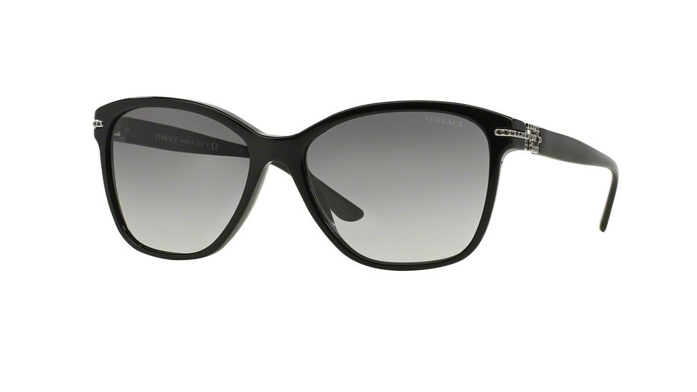 Versace VE4290B Single Vision Prescription Sunglasses VE4290B-GB1-11-57 - Lens Diameter 57 mm, Frame Color Black