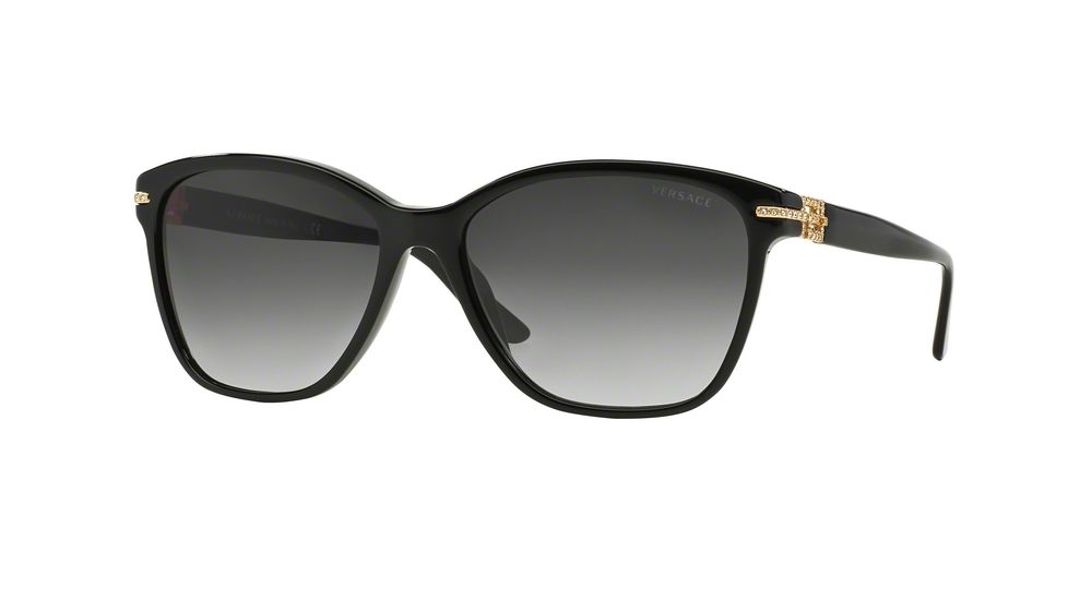 Versace VE4290B Single Vision Prescription Sunglasses VE4290B-GB1-8G-57 - Lens Diameter 57 mm, Frame Color Black