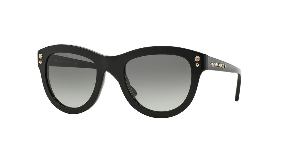 Versace VE4291 Progressive Prescription Sunglasses VE4291-GB1-11-53 - Lens Diameter 53 mm, Frame Color Black