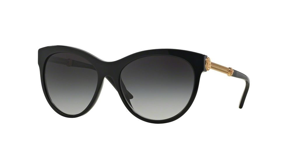 Versace VE4292 Single Vision Prescription Sunglasses VE4292-GB1-8G-57 - Lens Diameter 57 mm, Frame Color Black