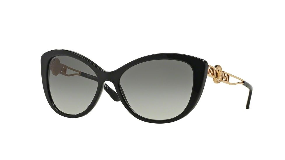 Versace VE4295A Progressive Prescription Sunglasses VE4295A-GB1-11-57 - Lens Diameter 57 mm, Frame Color Black