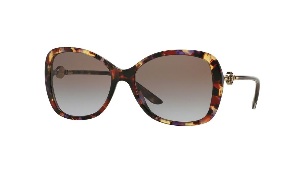 Versace VE4303A Progressive Prescription Sunglasses VE4303A-516168-58 - Lens Diameter 58 mm, Frame Color Havana Trasp Fantasy Violet