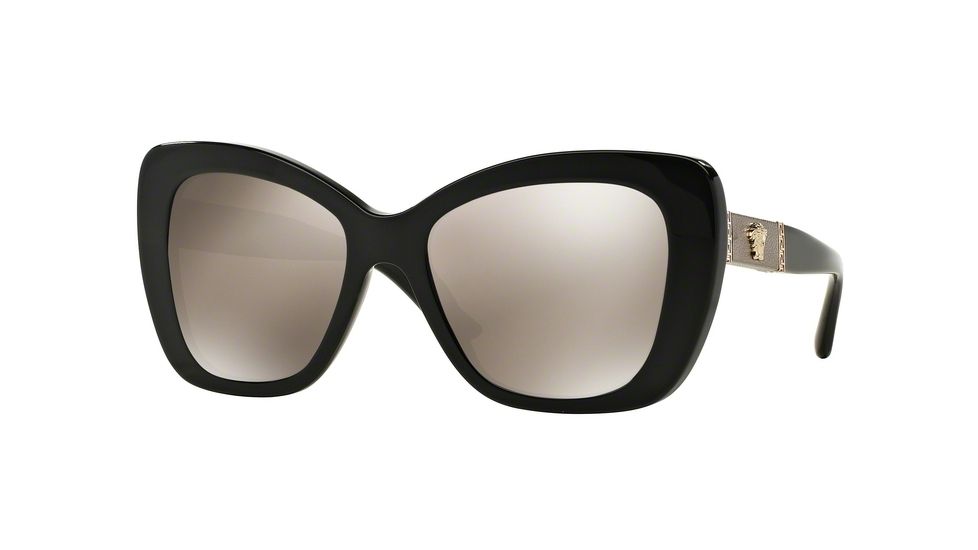 Versace VE4305Q Progressive Prescription Sunglasses VE4305Q-GB1-5A-54 - Lens Diameter 54 mm, Frame Color Black