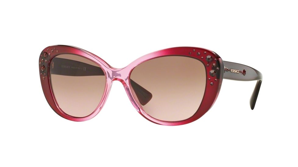 Versace VE4309B Progressive Prescription Sunglasses VE4309B-515114-57 - Lens Diameter 57 mm, Frame Color Pink Gradient Marc