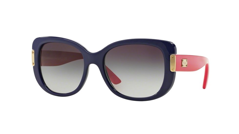 Versace VE4311 Progressive Prescription Sunglasses VE4311-51688G-56 - Lens Diameter 56 mm, Frame Color Blue