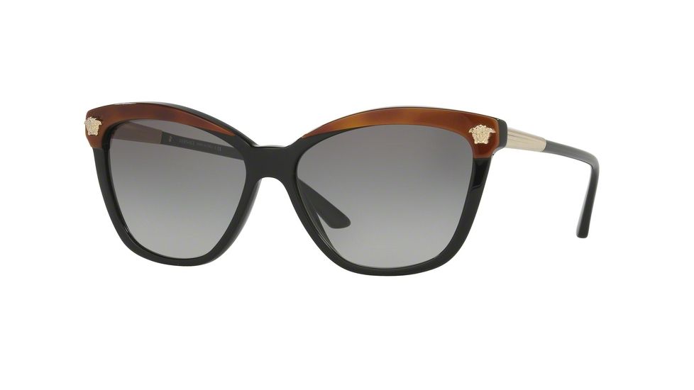 Versace VE4313A Bifocal Prescription Sunglasses VE4313A-518011-57 - Lens Diameter 57 mm, Frame Color Havana Black