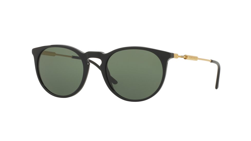 Versace VE4315A Bifocal Prescription Sunglasses VE4315A-GB1-71-52 - Lens Diameter 52 mm, Frame Color Black