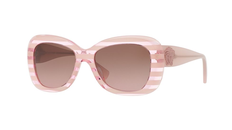 Versace VE4317 Single Vision Prescription Sunglasses VE4317-520114-54 - Lens Diameter 54 mm, Frame Color Rule Pink