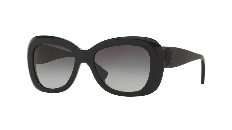 Versace VE4317 Single Vision Prescription Sunglasses VE4317-GB1-8G-54 - Lens Diameter 54 mm, Frame Color Black