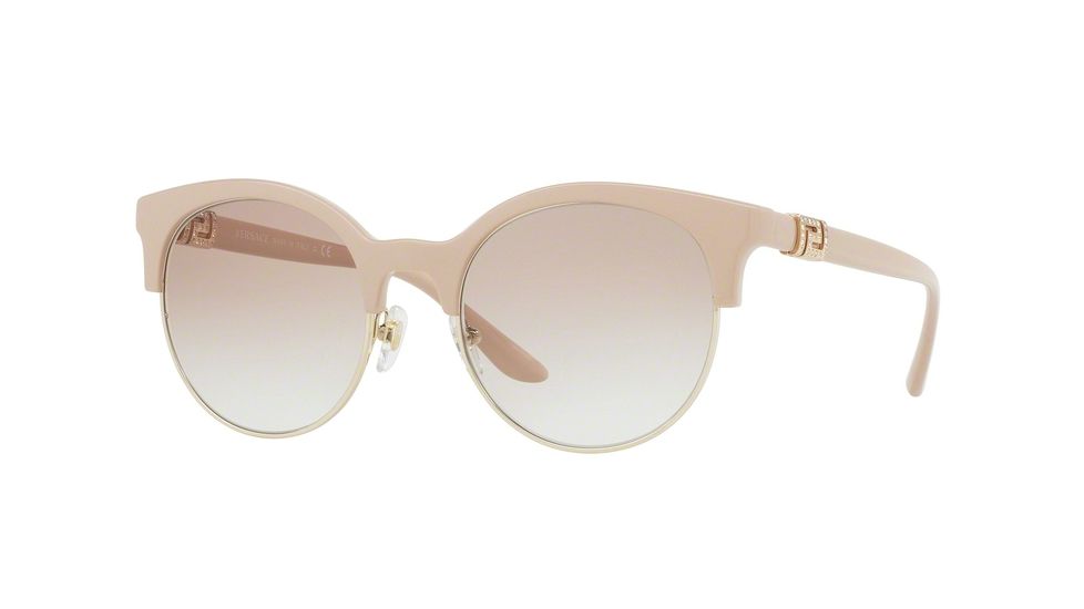 Versace VE4326B Progressive Prescription Sunglasses VE4326B-522213-53 - Lens Diameter 53 mm, Frame Color Powder/pale Gold