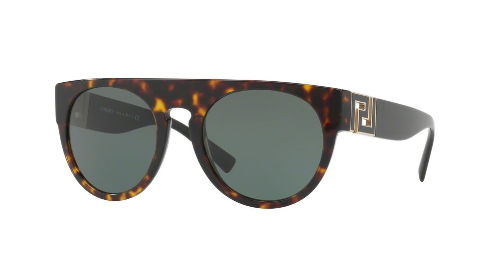 Versace VE4333A Progressive Prescription Sunglasses VE4333A-108-71-55 - Lens Diameter 55 mm, Frame Color Havana