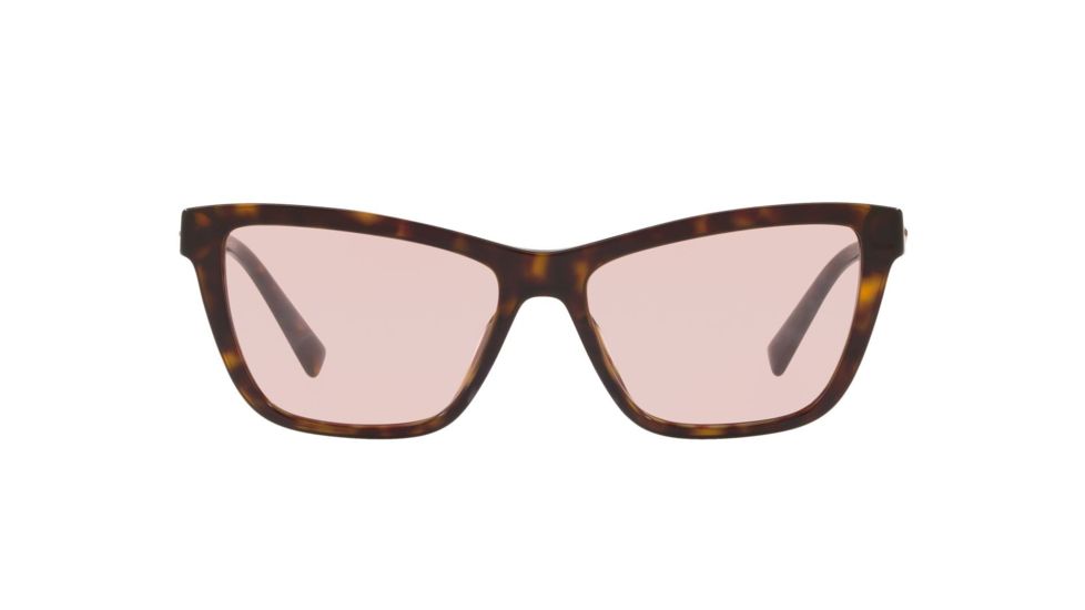 Versace VE4354B Bifocal Prescription Sunglasses, 55mm, Dark Havana, VE4354B-108-5-55-BI