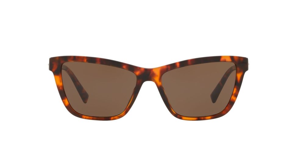 Versace VE4354B Bifocal Prescription Sunglasses, 55mm, Havana, VE4354B-524473-55-BI