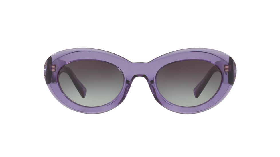 Versace VE4355B Bifocal Prescription Sunglasses, 52mm, Transparent Violet, VE4355B-51603C-52-BI