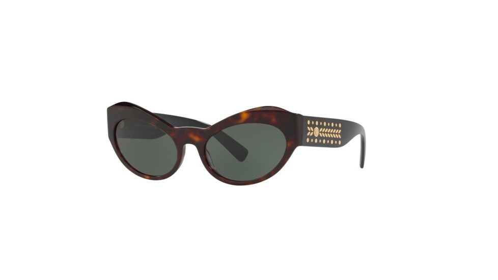 Versace VE4356 Prescription Sunglasses, 54mm, Havana, VE4356-108-71-54-SV