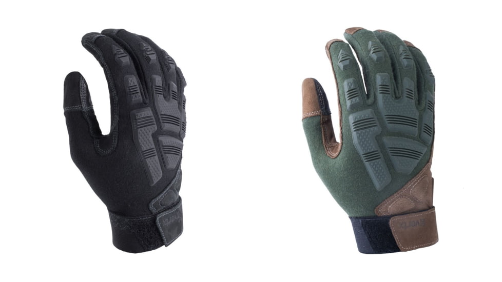 Vertx Breacher Glove, Black, OD Green